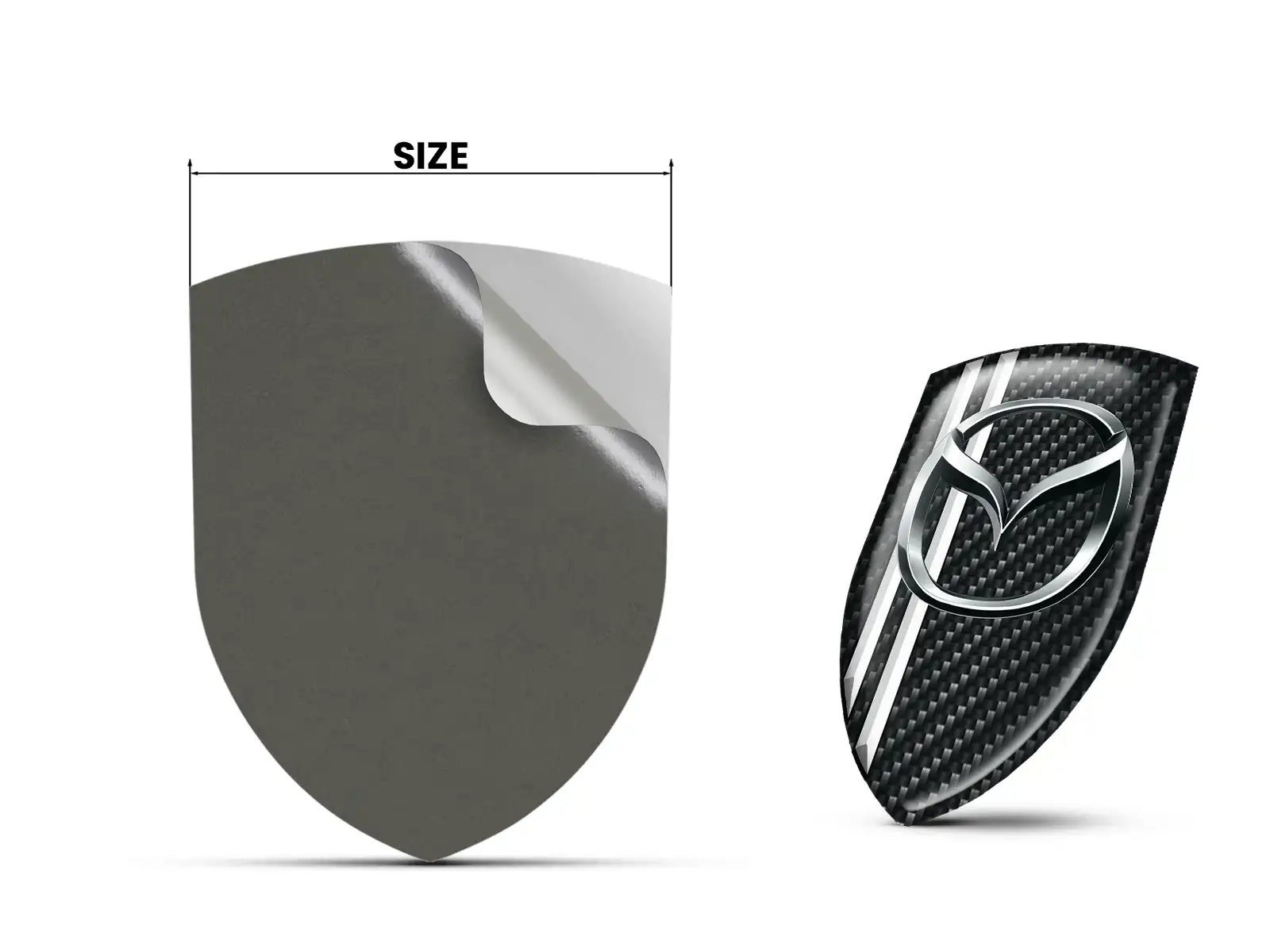 Mazda Car Badges Emblems Lasting Max Sports Stylish